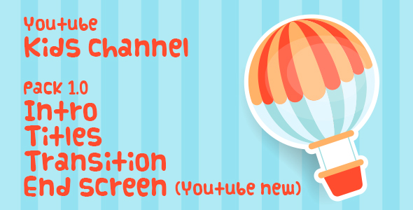 YouTube Kids Channel - VideoHive 19553870