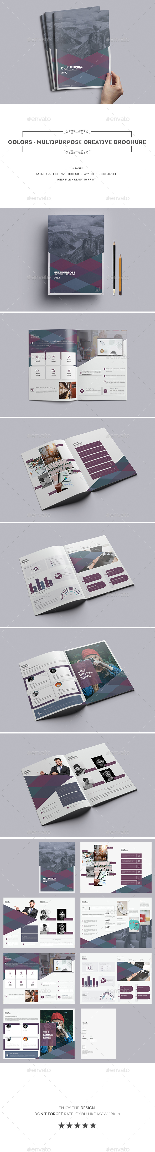 Colors- Multipurpose Creative brochure - Corporate Brochures
