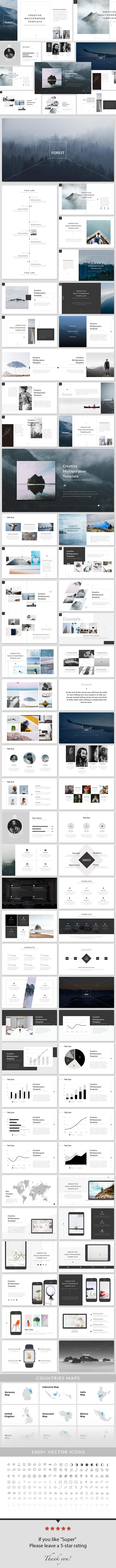 Forest - PowerPoint Presentation Template - Creative PowerPoint Templates