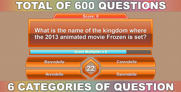 Trivia Quiz Mania - CodeCanyon 19580595