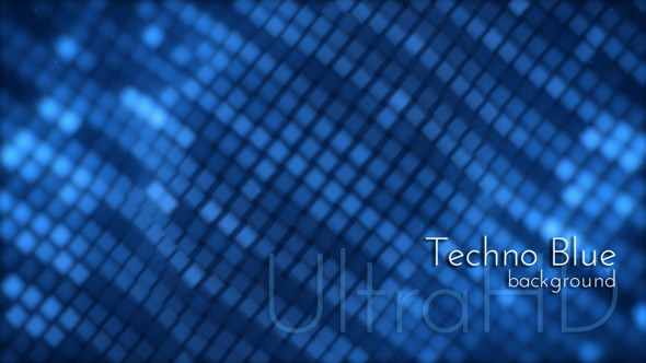 Techno Blue Background