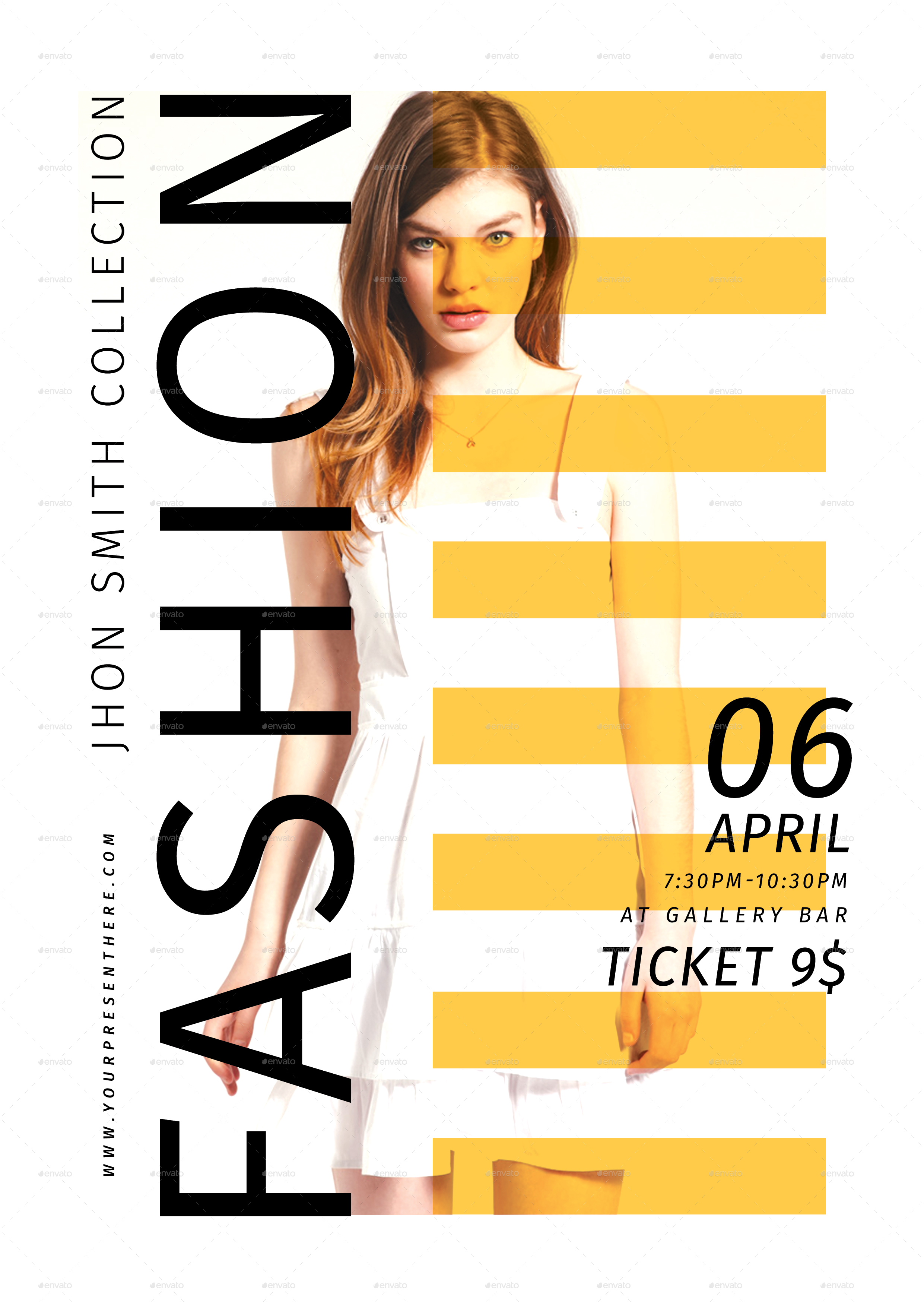 Fashion Week Flyer by lilynthesweetpea | GraphicRiver