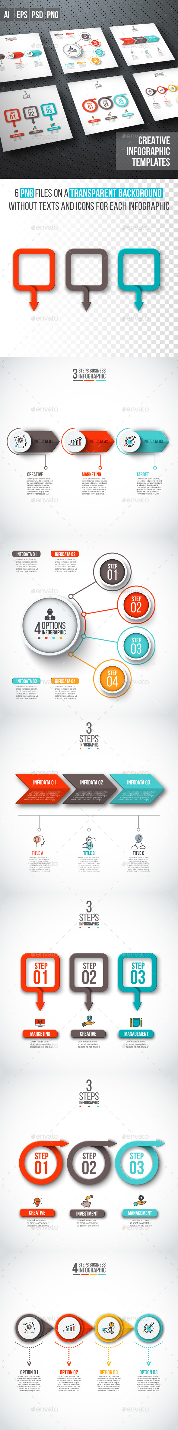 Business infographic diagrams v.15 - Infographics