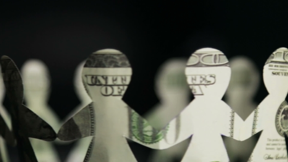 Men Carved Out of the Euro. Video Rotation