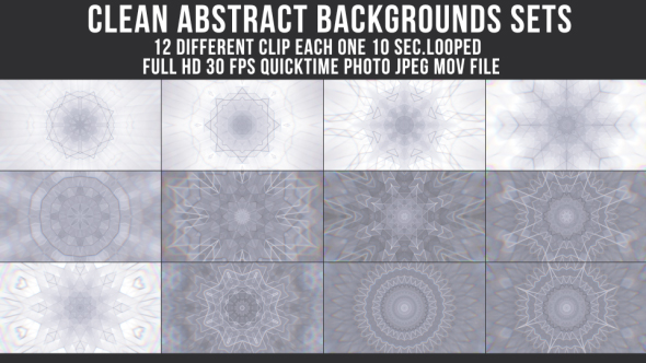 Clean Abstract Backgrounds