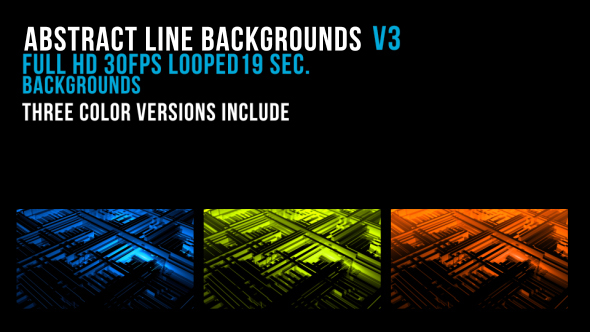 Abstract Lines Backgrounds V3
