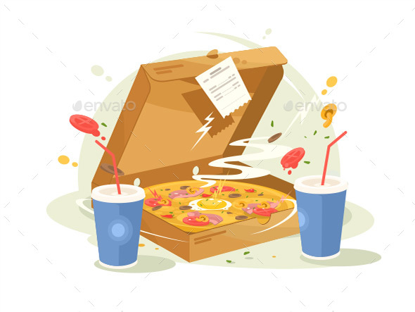 Pizza Fast Food - Food Objects