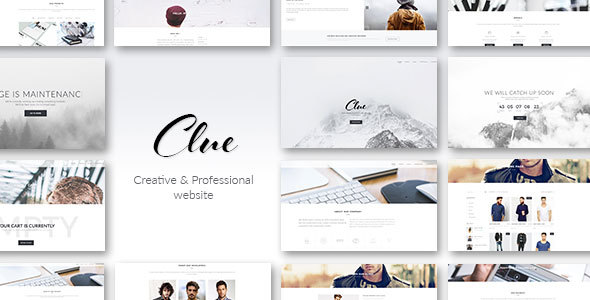 Clue - Creative Multiuse HTML Template