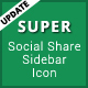 Super - Social Share Sidebar