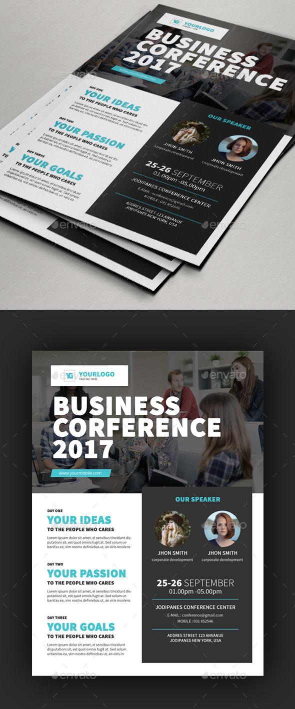 Conference Flyer V5 - Events Flyers