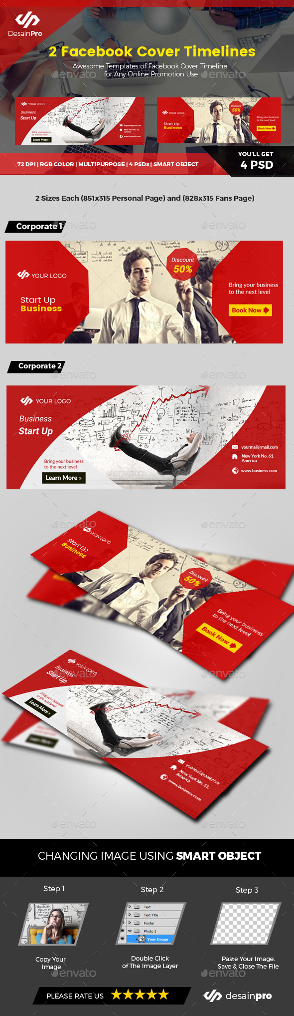 Red Business Facebook Covers - Facebook Timeline Covers Social Media