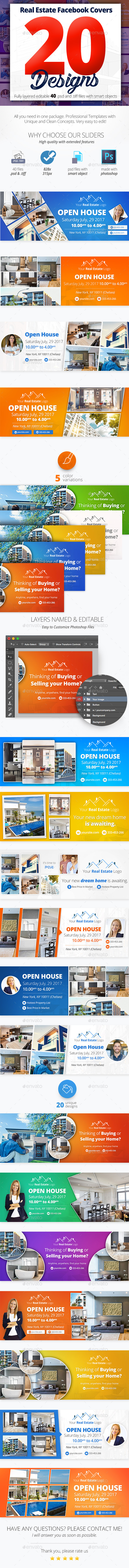 Real Estate Facebook Covers 20 Designs - Facebook Timeline Covers Social Media
