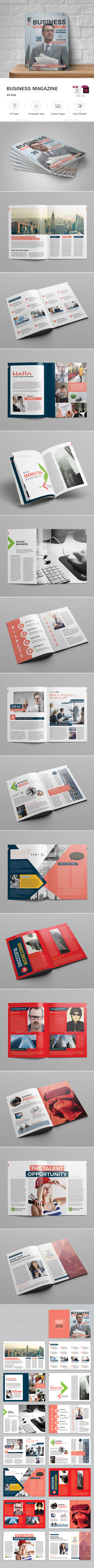 Business Magazine - Magazines Print Templates