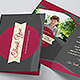 Elegant Funeral Program Templates Combo Set - 4