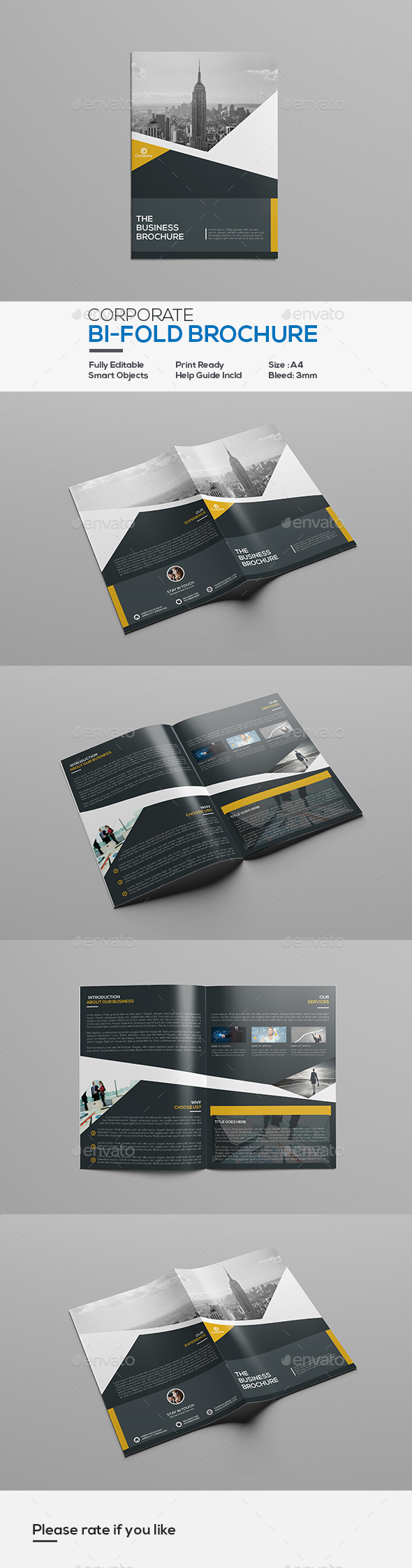 Corporate Bifold Brochure - Corporate Brochures