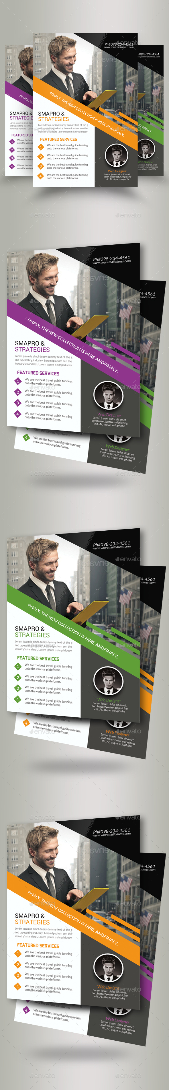 Marketing Consultant Agency Flyer - Corporate Flyers