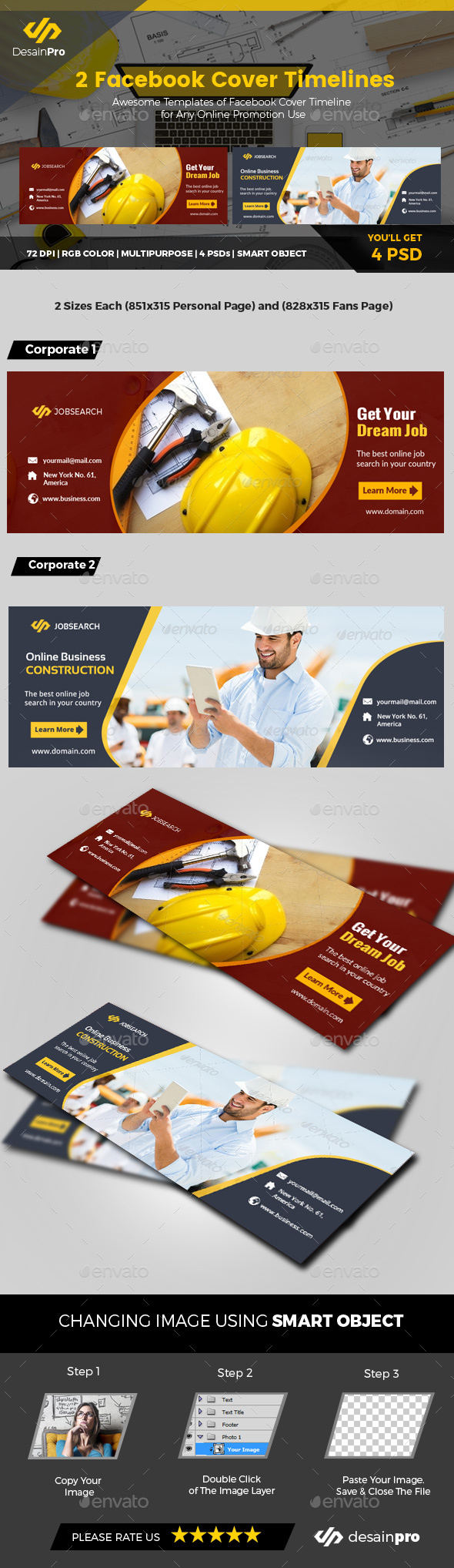 Business Facebook Cover Templates - Facebook Timeline Covers Social Media