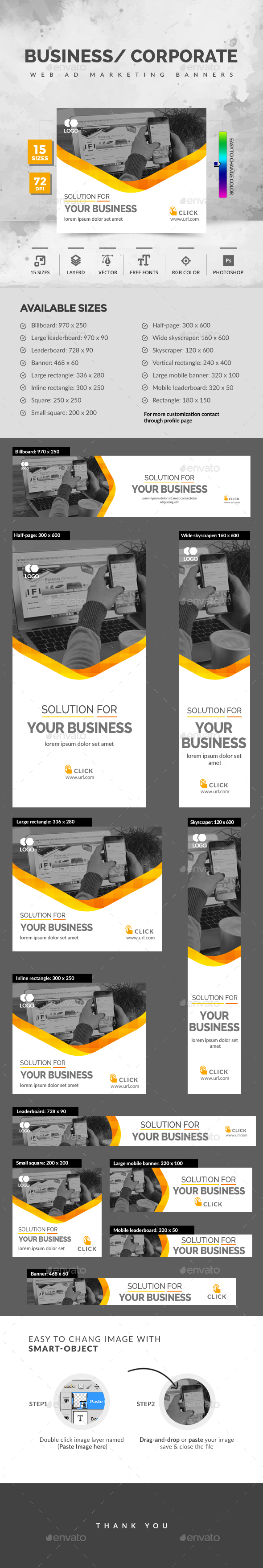 Banners - Banners & Ads Web Elements