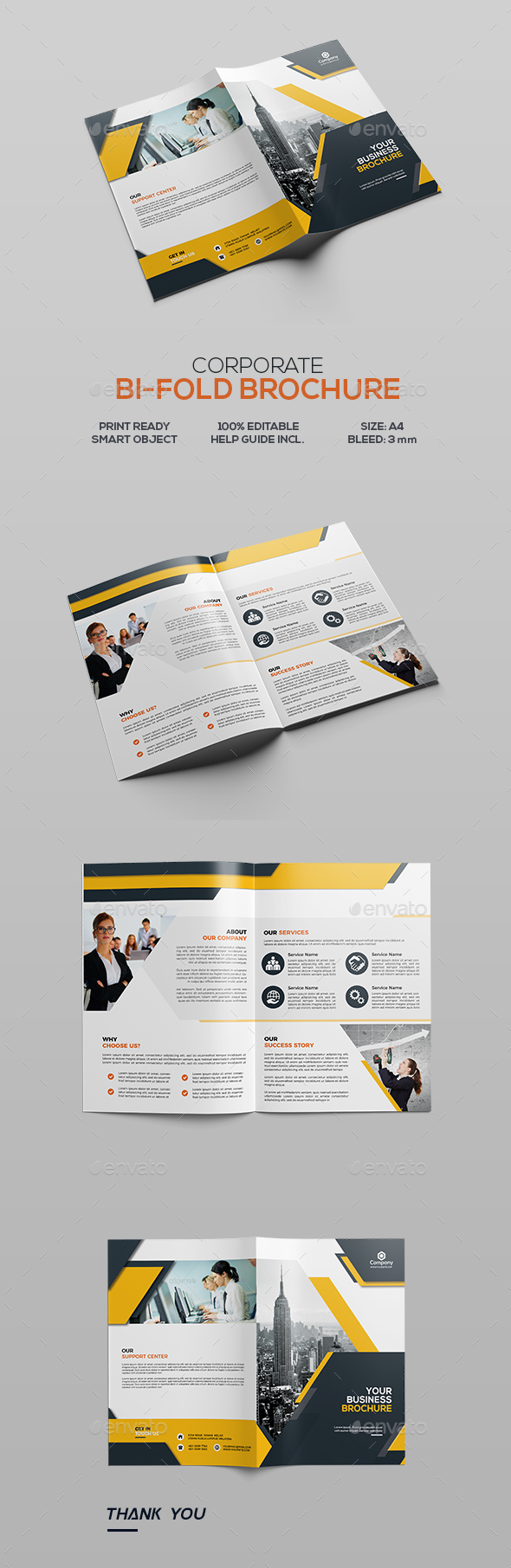 Corporate Bifold Brochure - Corporate Brochures