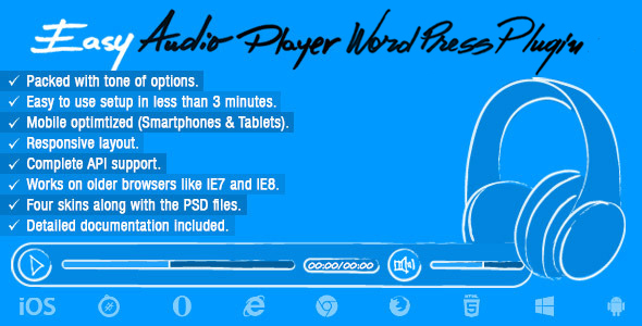 Easy Audio Player Wordpress Plugin