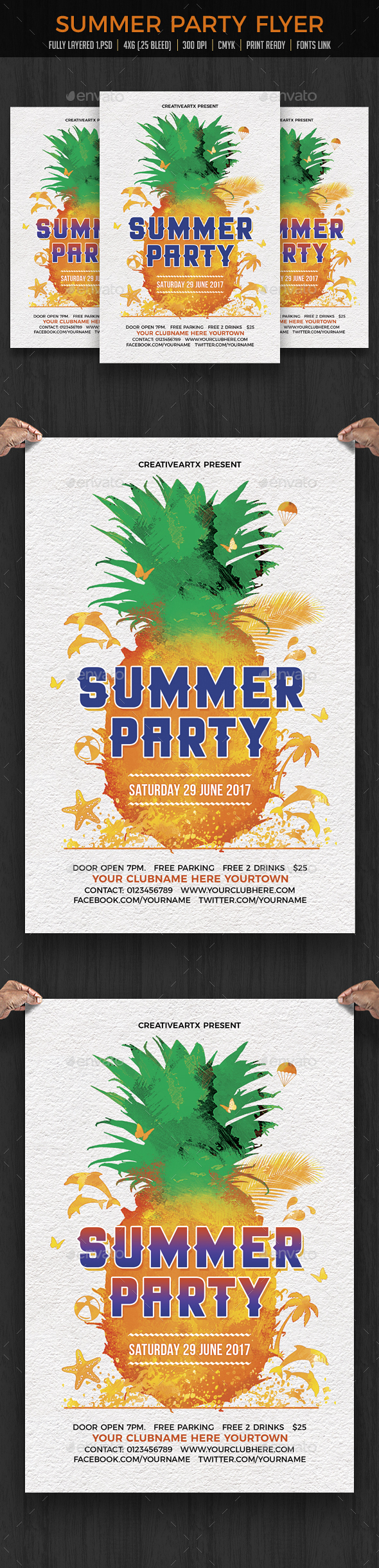 Summer Party Flyer