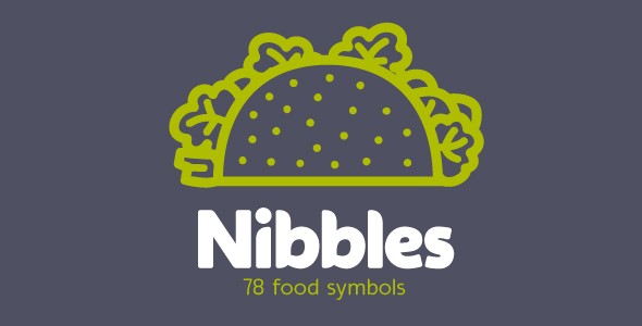 Nibbles dingbat typeface - Ding-bats Fonts