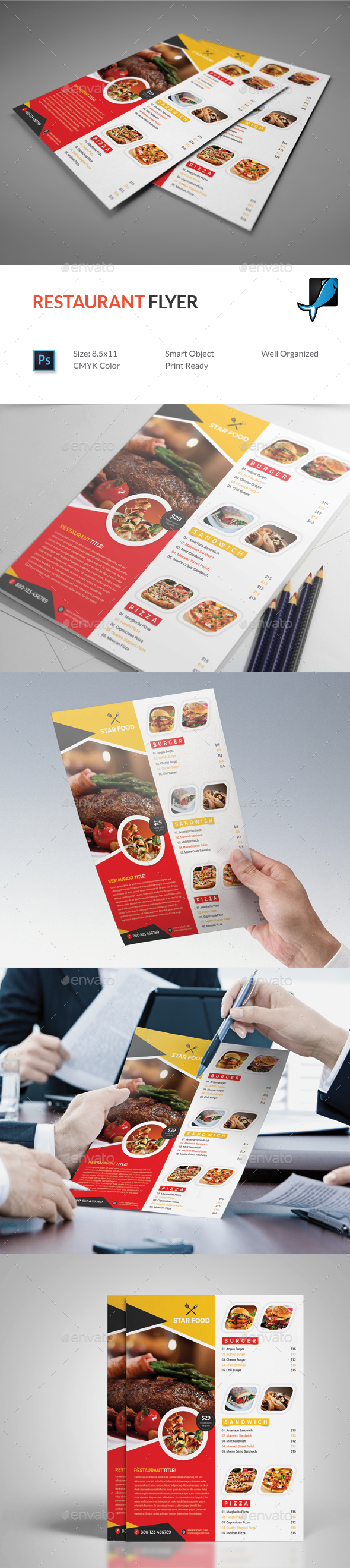 Restaurant Flyer - Restaurant Flyers