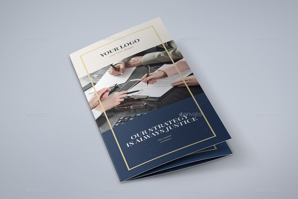 Law Firm Tri Fold Brochure Template Indesign Indd Brochure Throughout