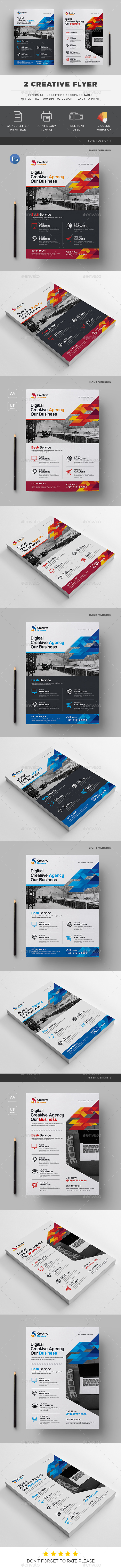 Flyer 2 Design - Corporate Flyers