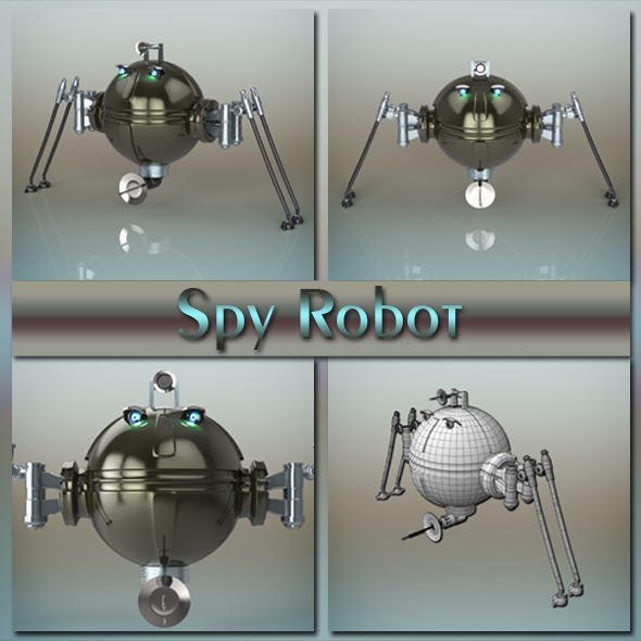 Spy robot - 3Docean 19596117