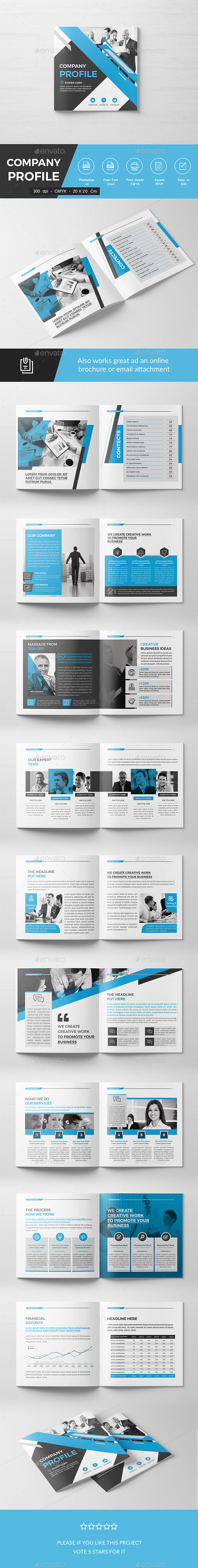 Square Company Brochure - Corporate Brochures