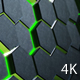 Cinematic Hexagons Green 3 Cinematic Hexagons Green 3 - VideoHive Item for Sale