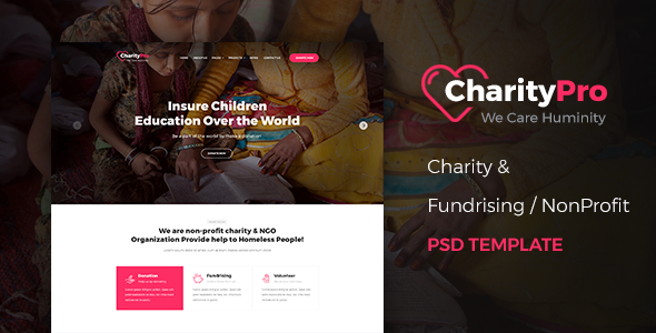 CharityPro - CharityFundraising - ThemeForest 19597521