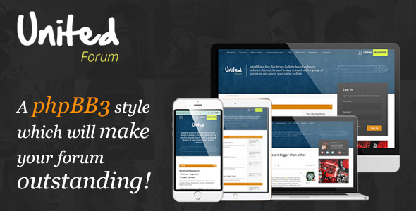 UnitedForum - phpBB3 Forum Style - PhpBB Forums