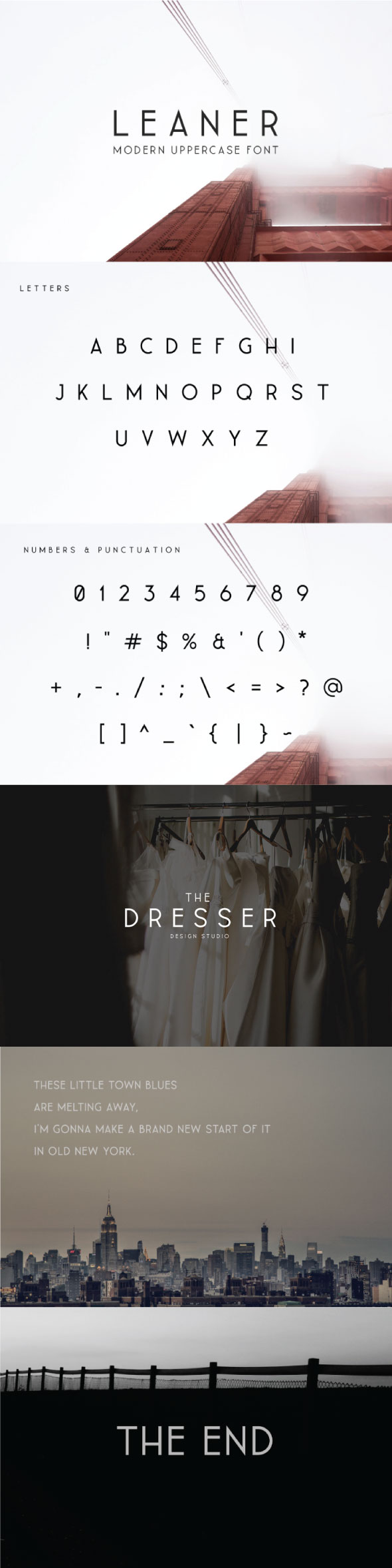 Leaner Typeface - Sans-Serif Fonts
