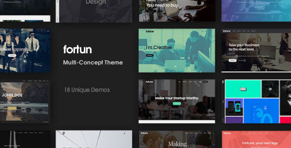 Fortun | Multi-Concept WordPress Theme