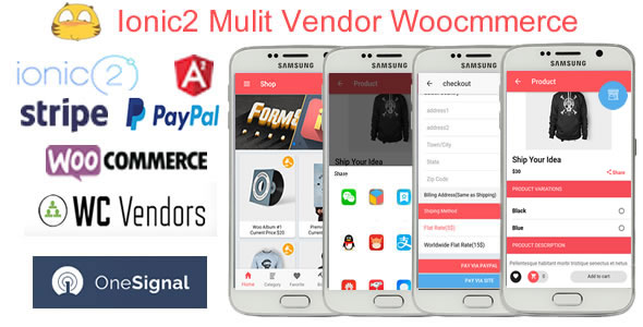 Ionic3WooMultiVendorStore - Ionic3 Multi Vendor Woocommerce App - CodeCanyon Item for Sale