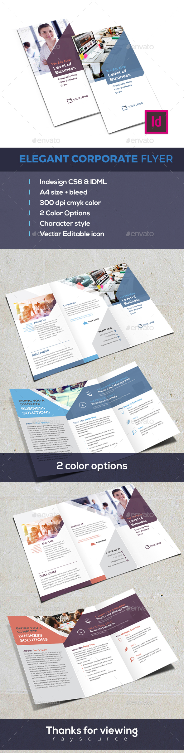 Modern Trifold - Corporate Brochures