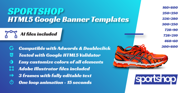 Doubleclick Templates Retail Product Sale Html5 Google Ad Banner