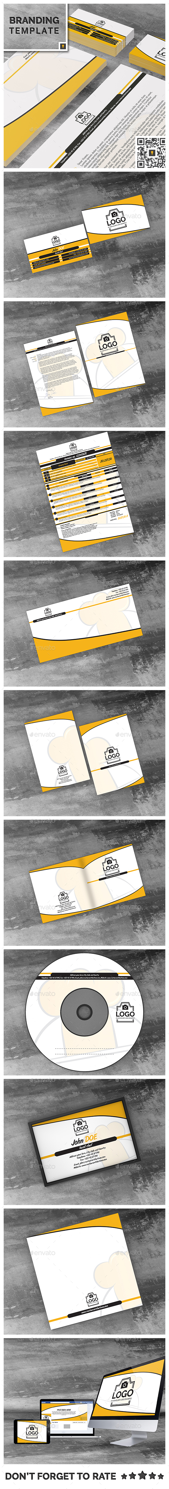 Restaurant Chefinno Corporate ID Package - Stationery Print Templates