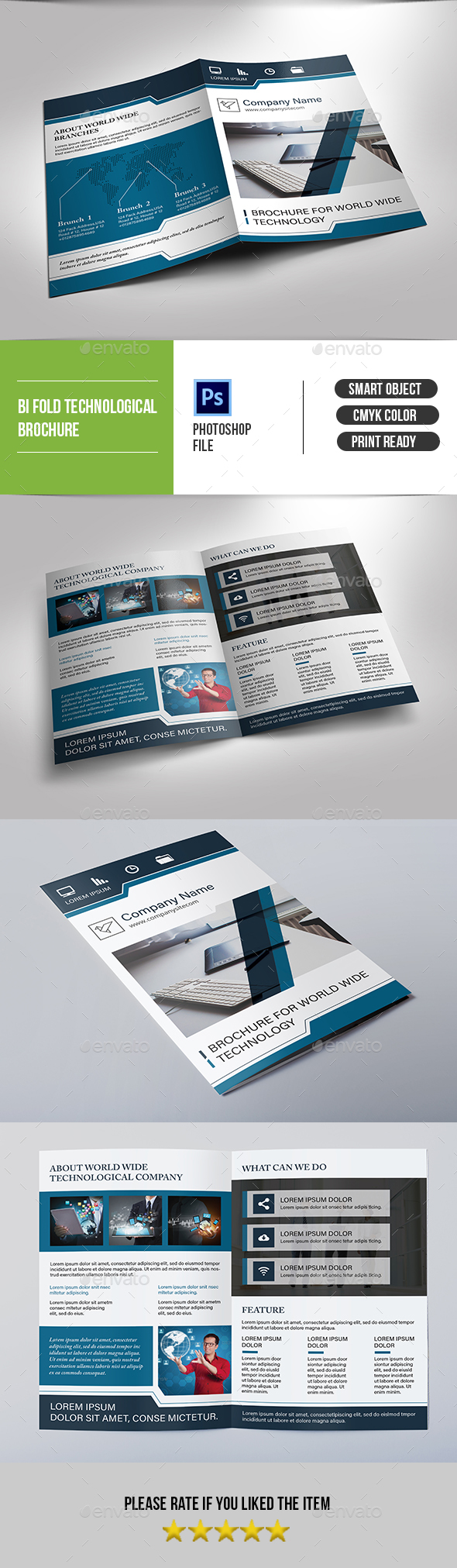 Corporate Bifold Brochure-V418 - Corporate Brochures