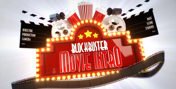 Blockbuster Movie Logo Reveal