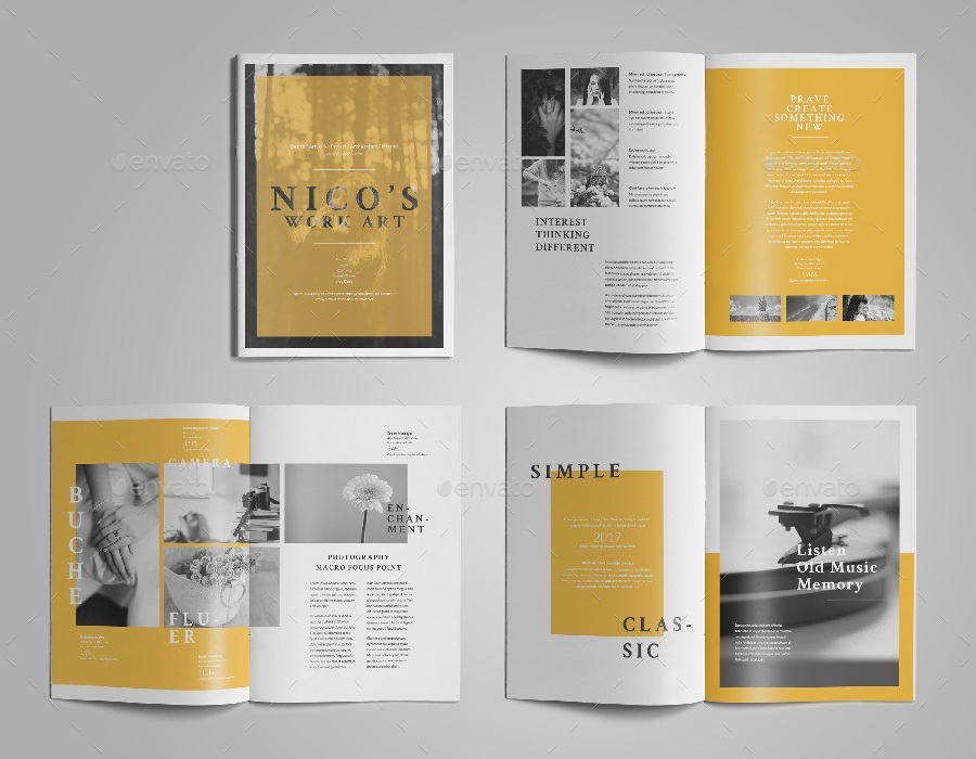 Portfolio Stationery Template, Print Templates GraphicRiver