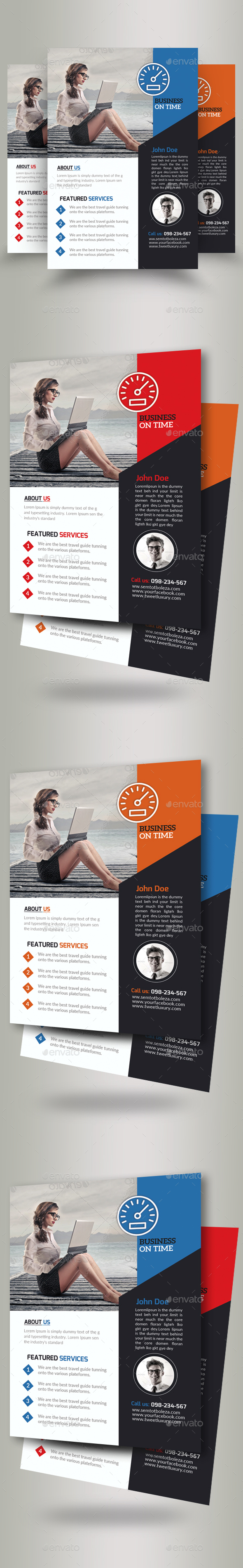 Business Motivation Flyer Template - Corporate Flyers