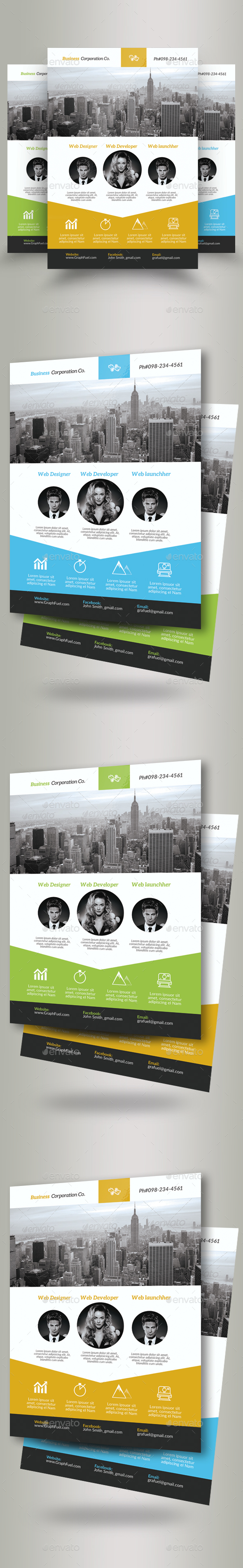 Business Corporate Agency Flyer - Corporate Flyers