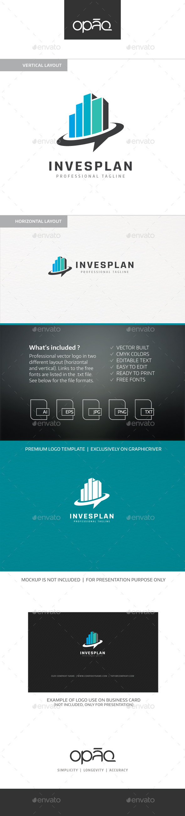 Investment Planner Logo - Symbols Logo Templates
