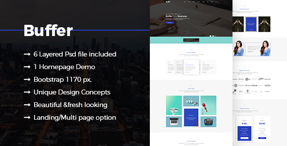 Buffer - Corporate Business Template