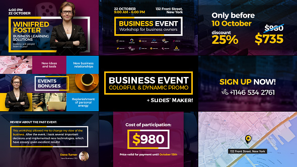 Business Event | Colorful And Dynamic Promo