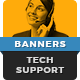 HTML5 Ads - Technology Support Network Banner Templates GWD