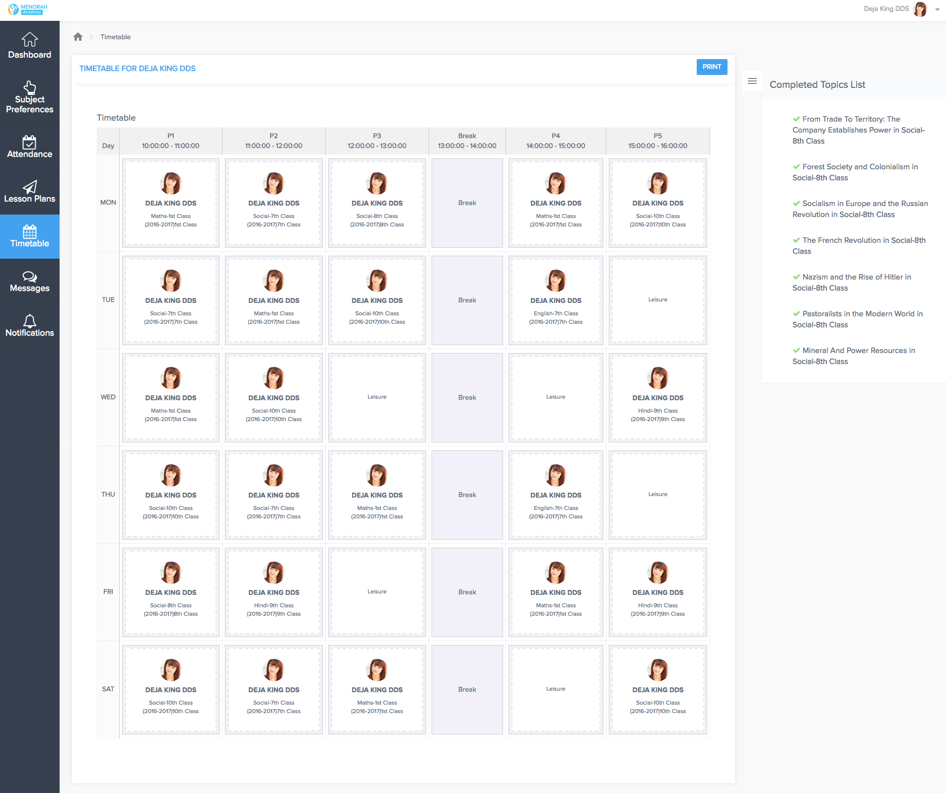 The Next Gen School Management Software Menorah Academy by DigiSamaritan
